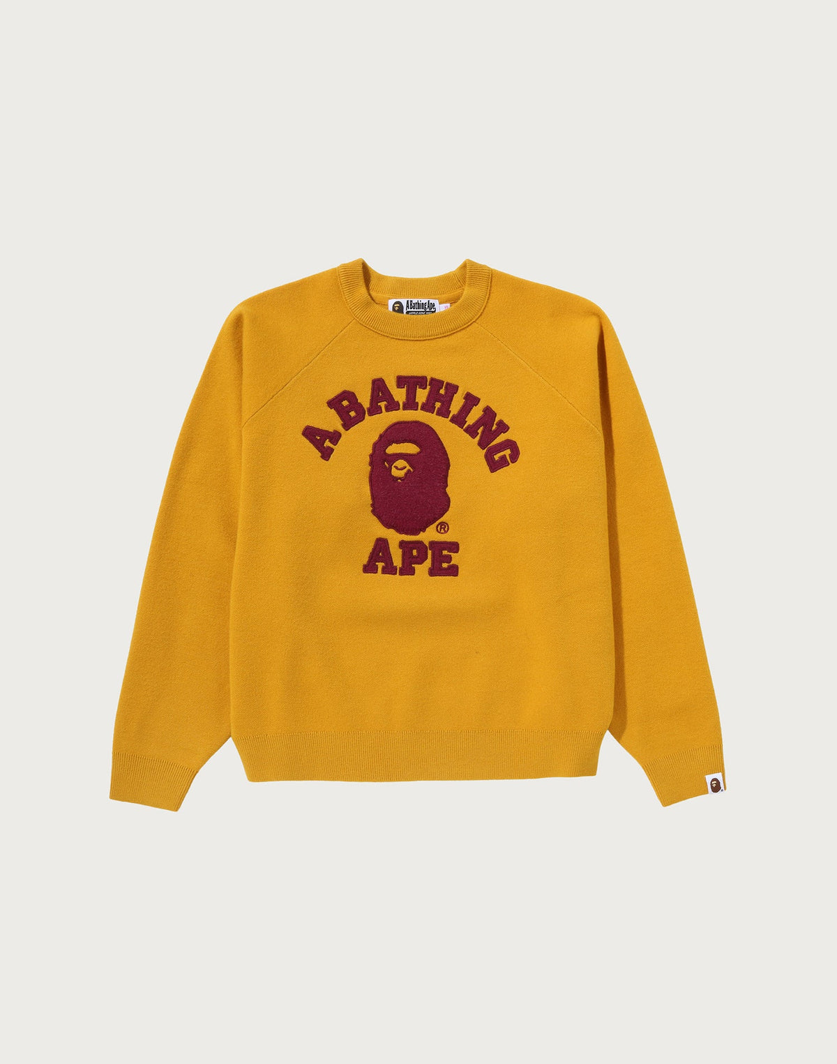 COLLEGE FUR LOGO SWEATER LADIES
