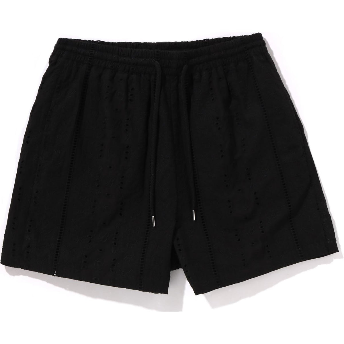EMBROIDERY RELAXED FIT SHORTS MENS