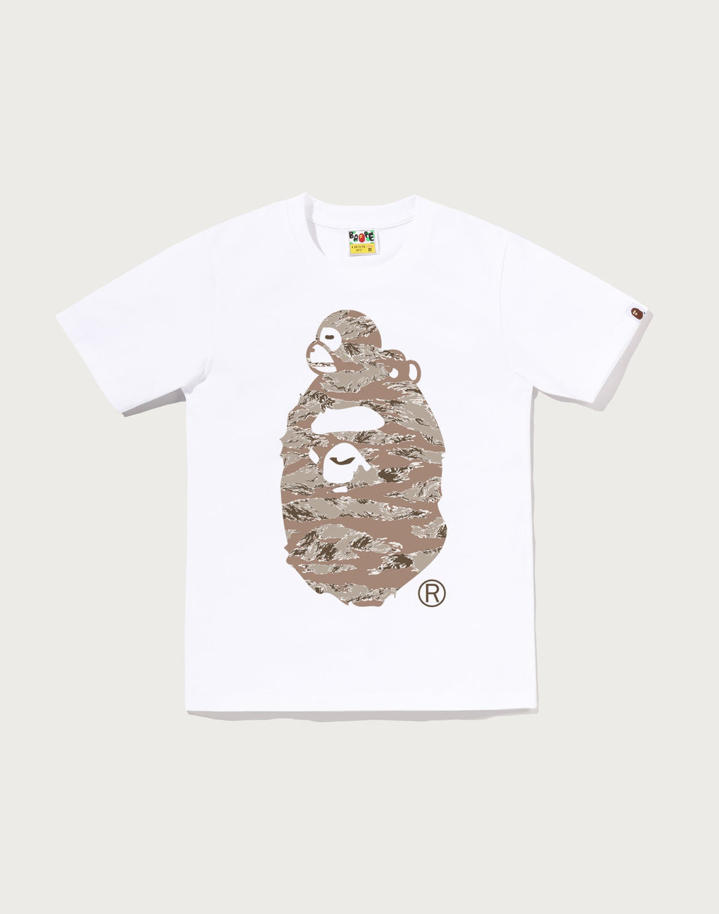 TIGER CAMO MILO ON BIG APE TEE LADIES