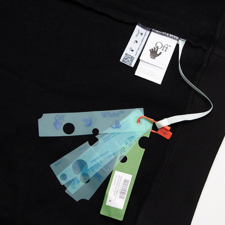 OFF-WHITE Diag Scribble Hoodie — Men's Oversized Cotton Pullover