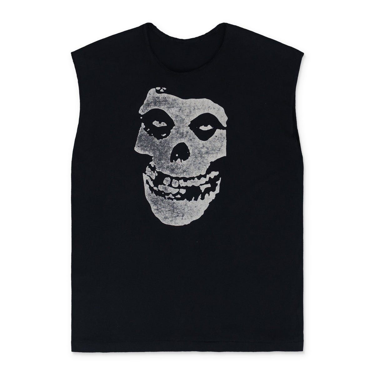 Black 80's Misfits Cut Off Shirt