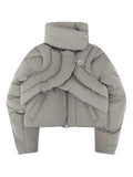HELIOT EMIL cropped padded jacket