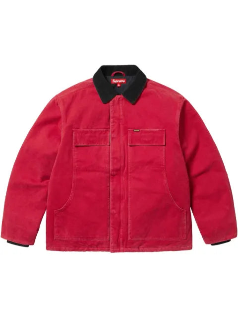 Supreme Old English Canvas "SS 25 - Red" work jacket