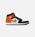 Air Jordan 1 Mid - Men's Lifestyle Sneaker (Starfish/White/Sail/Black)