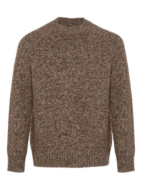 Yves Salomon thick-knit crew-neck sweater