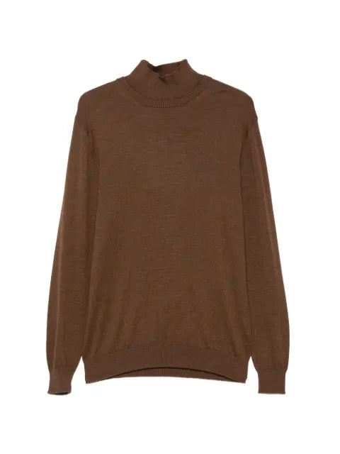 Costumein high-neck knitted sweater