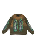 Who Decides War Garden Glass sweatshirt
