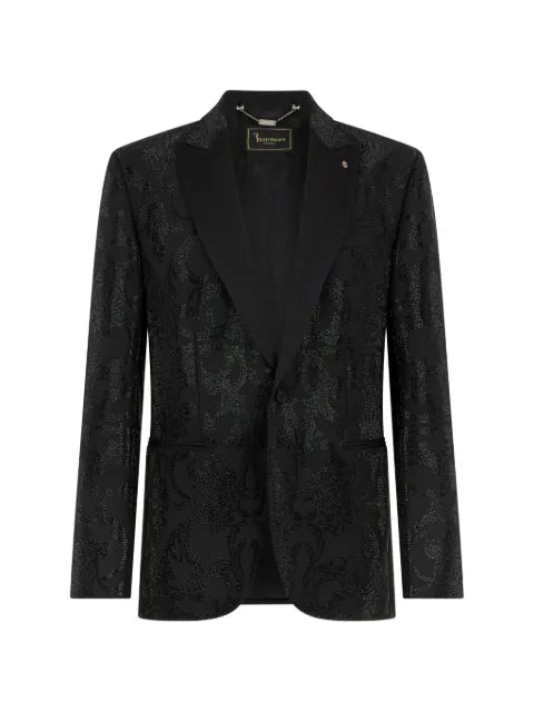 Billionaire Brocade strass blazer