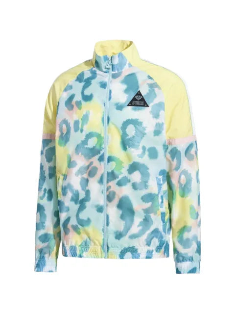 PUMA  Diamond XTG leopard-print jacket