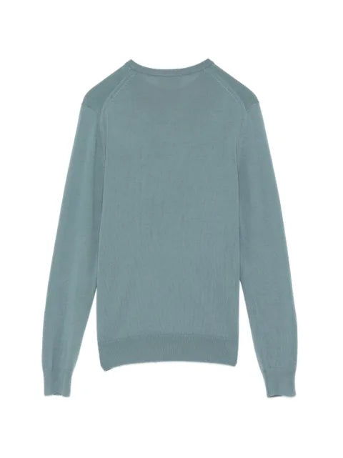 Fred Perry logo-embroidered round neck jumper