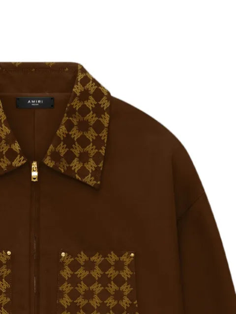 AMIRI MA Quad jacquard work jacket