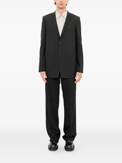 Rick Owens Concordian button-fastening suit jacket