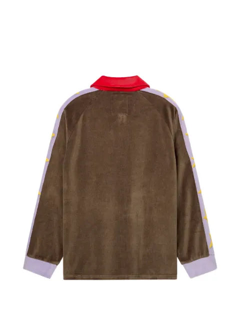 KidSuper velour Stars Rugby sweater