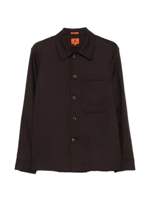 Barena Cedrone patch-pocket overshirt