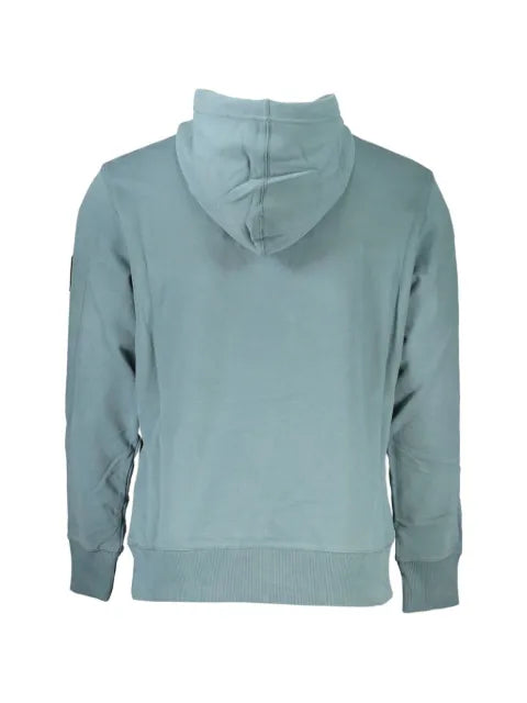 Calvin Klein logo-patch cotton hoodie