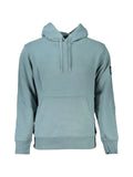 Calvin Klein logo-patch cotton hoodie