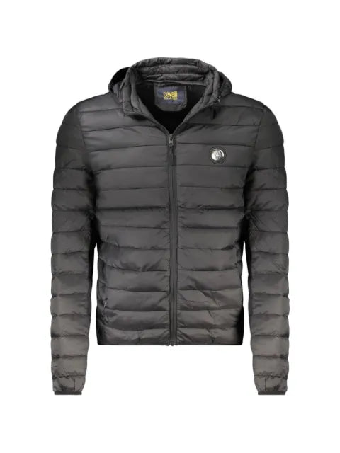 Cavalli Class padded hooded jacket
