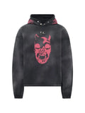THUG CLUB Riding Skull hoodie