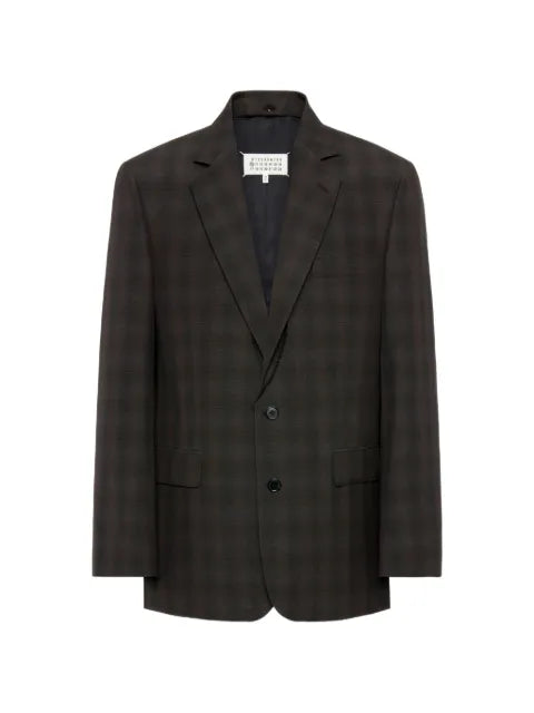 Maison Margiela folded collar wool blazer