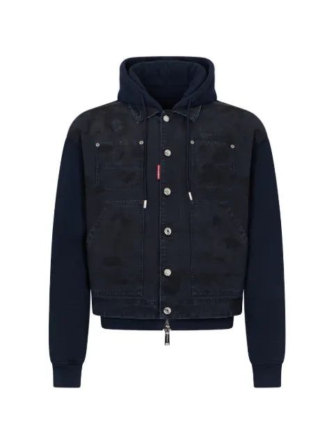 DSQUARED2 hybrid hooded carpenter kaban jacket