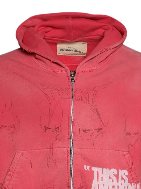 SEKRIT Time Capsule zip-up hoodie