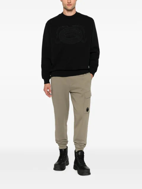 C.P. Company logo-embroidered sweatshirt