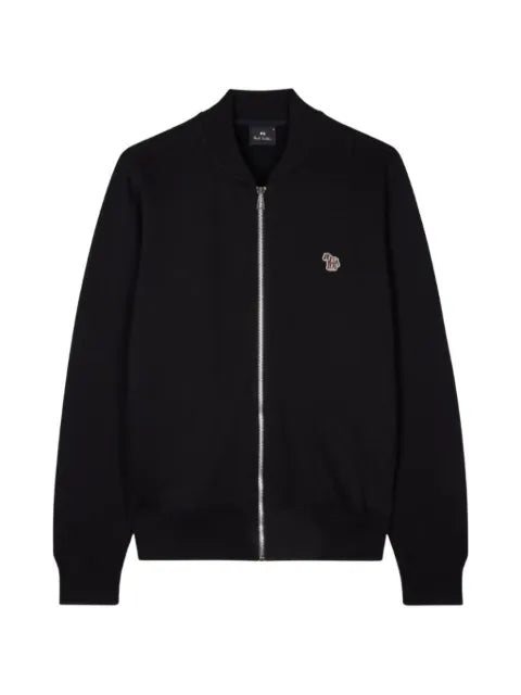 PS Paul Smith zebra-patch zip-fastening jacket