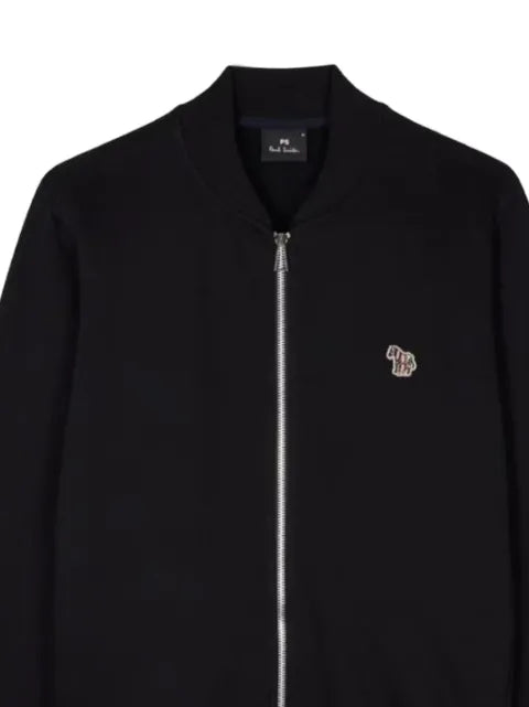 PS Paul Smith zebra-patch zip-fastening jacket
