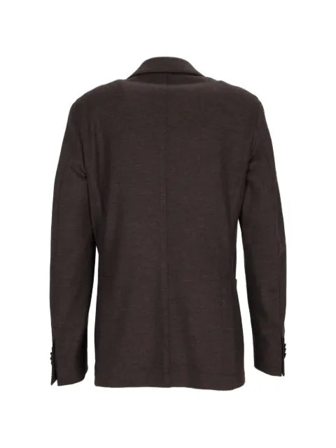 L.B.M. 1911 double-breasted peak-lapel blazer
