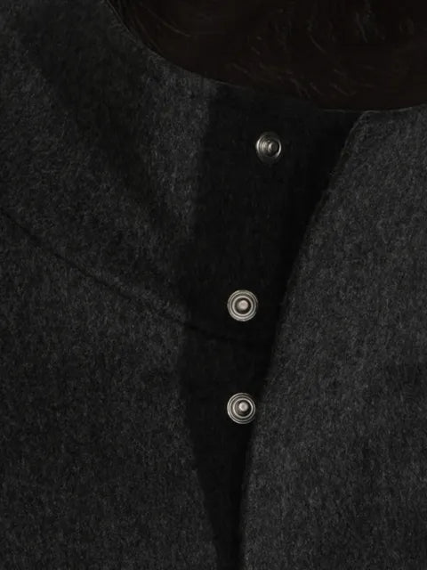 Lardini virgin wool high-neck jacket