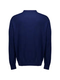 Drôle De Monsieur logo-embroidered V-insert sweater