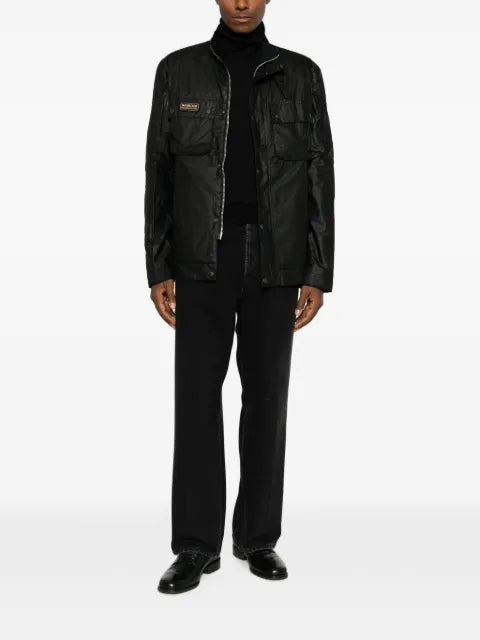 Barbour zip-fastening long-sleeve jacket