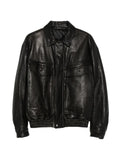 Salvatore Santoro grainy leather jacket