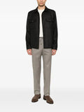 Corneliani button-up chest-pocket jacket