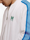 BREATH × Needles stripe-detail velour track jacket
