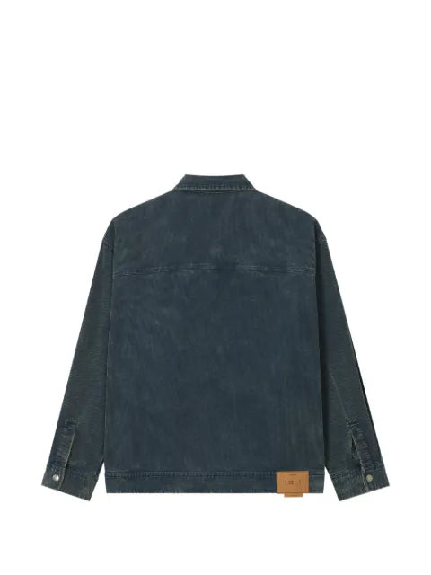 izzue corduroy-texture patch-pocket jacket