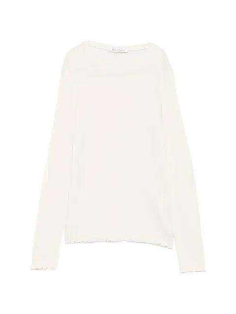 OUR LEGACY lettuce-edge ribbed sweater