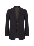 Boggi Milano blazer herringbone in cotton and wool B jersey