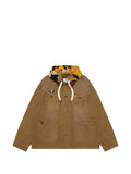 AAPE BY *A BATHING APE® logo-print corduroy-collar jacket