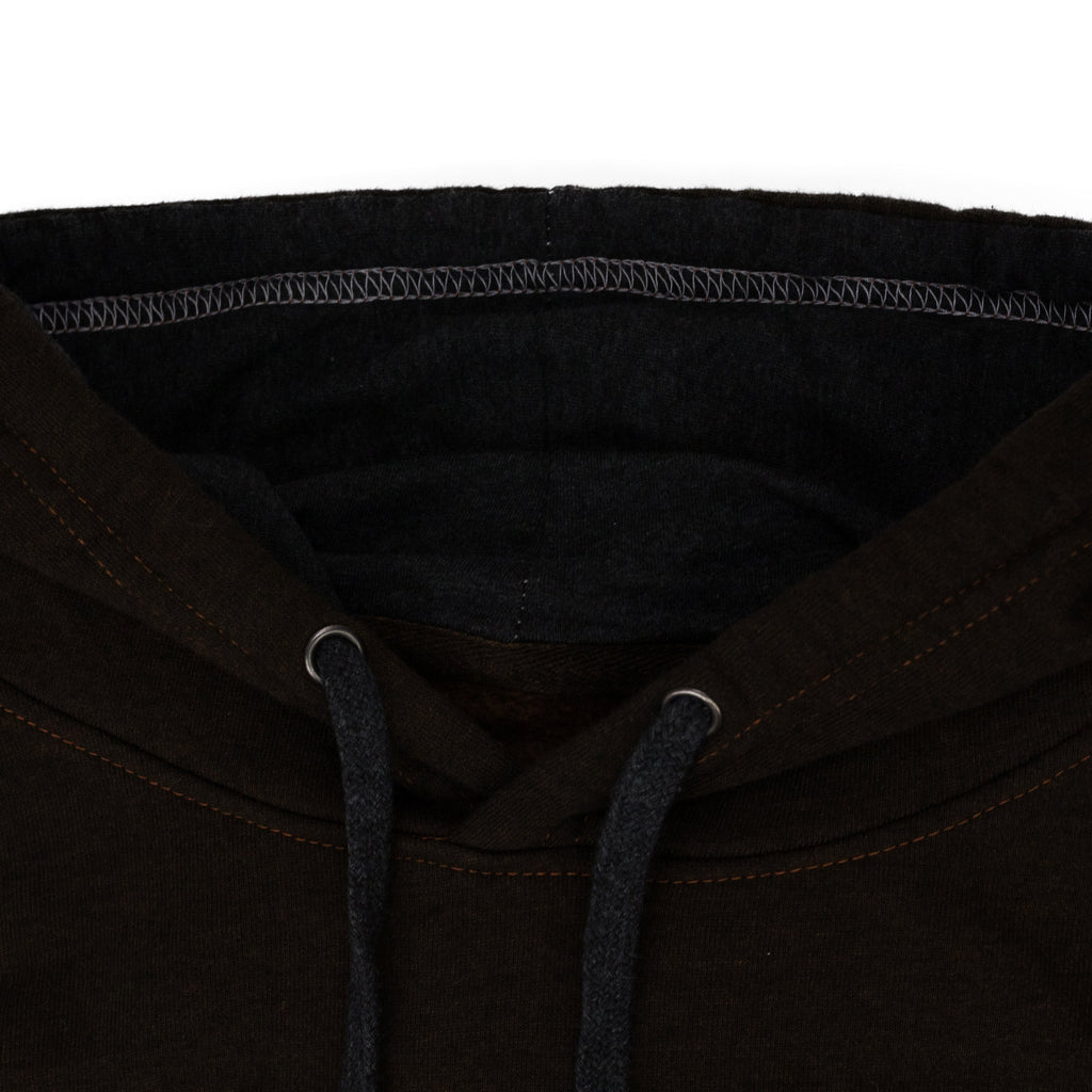 Brown Texas Longhorns Feather Trim Hoodie