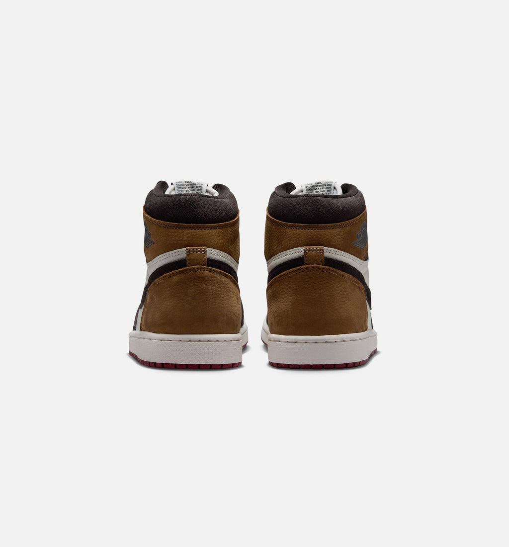Air Jordan 1 Retro High OG Love Letter Men's Lifestyle Shoes - Shadow Brown / Team Red / Light British Tan