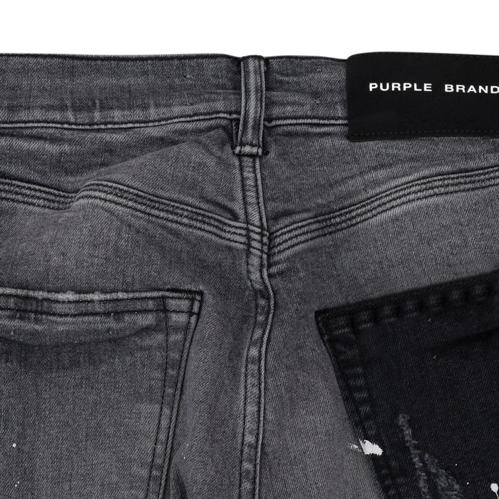 Multicolor Colorblock Paint Splatter P001 Jeans