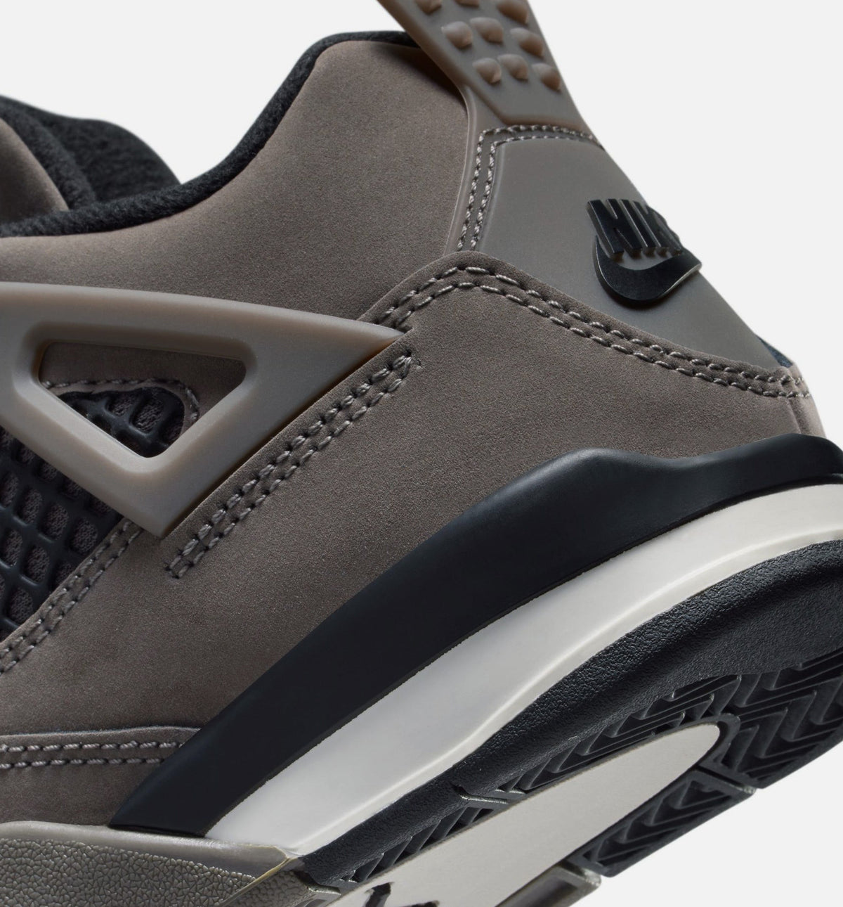 Air Jordan 4 Retro Preschool Lifestyle Shoe - Cave Stone/Black/Moon Dust