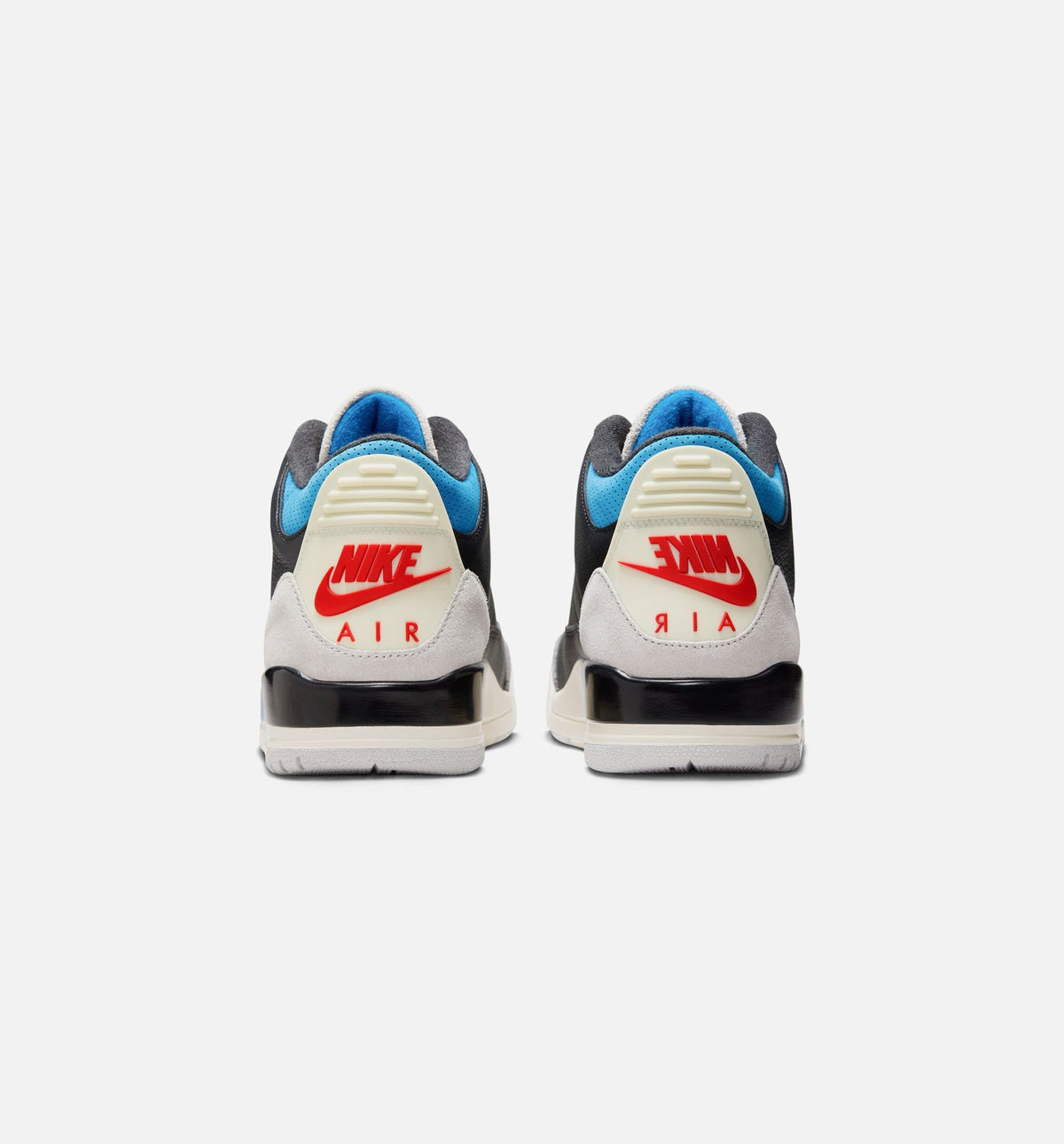 Air Jordan 3 Retro OG Rare Air Men's Lifestyle Shoe – Black / Chile Red / Neutral Grey