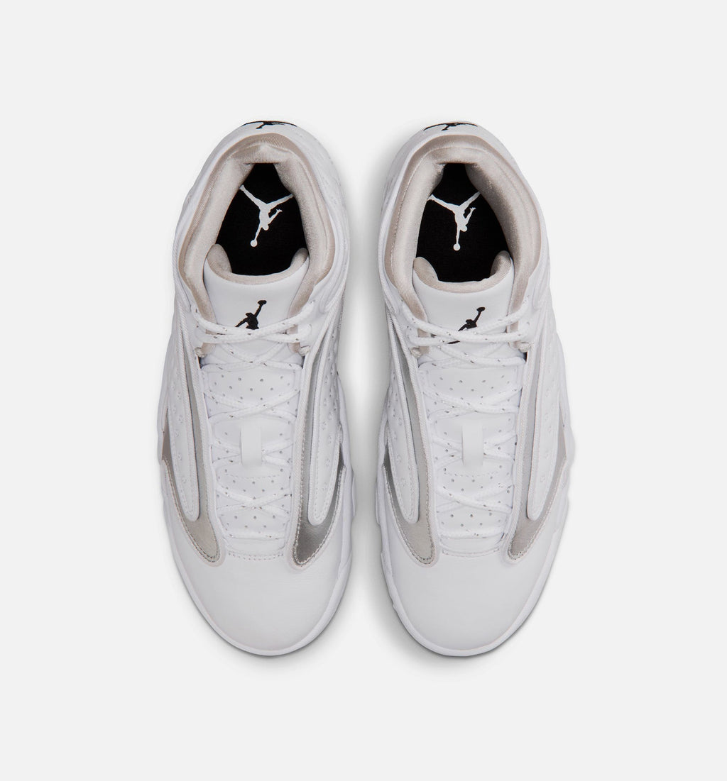 Air Jordan OG Women's Lifestyle Shoes - White / Black / Metallic Silver