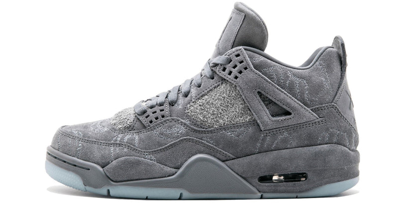 KAWS x Air Jordan 4 Retro – Rare Art Collab Sneaker with Glow-in-the-Dark Sole & Iconic XX Branding