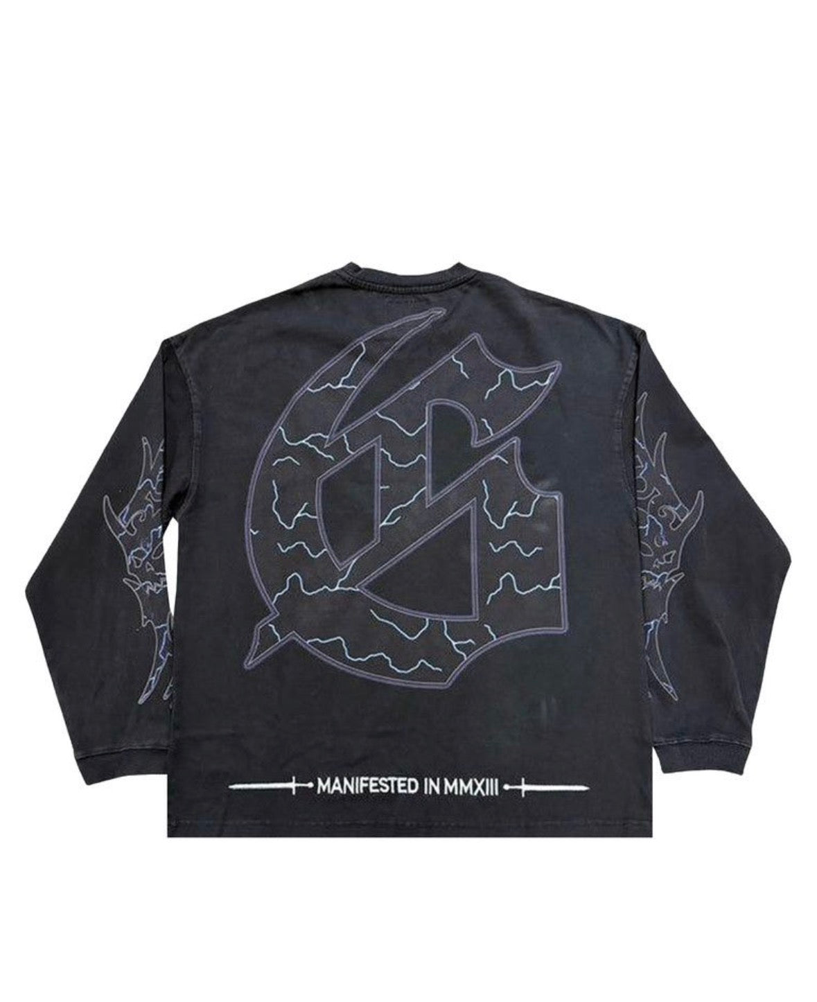 Godspeed BMX Long Sleeve T-Shirt Black Wash