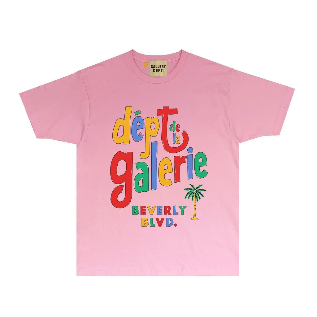 Gallery Dept T Shirts Fashion Brand Tee Shirt Short Sleeve T-shirt Blouse