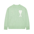 HEART SWEATER MINT (UNISEX)