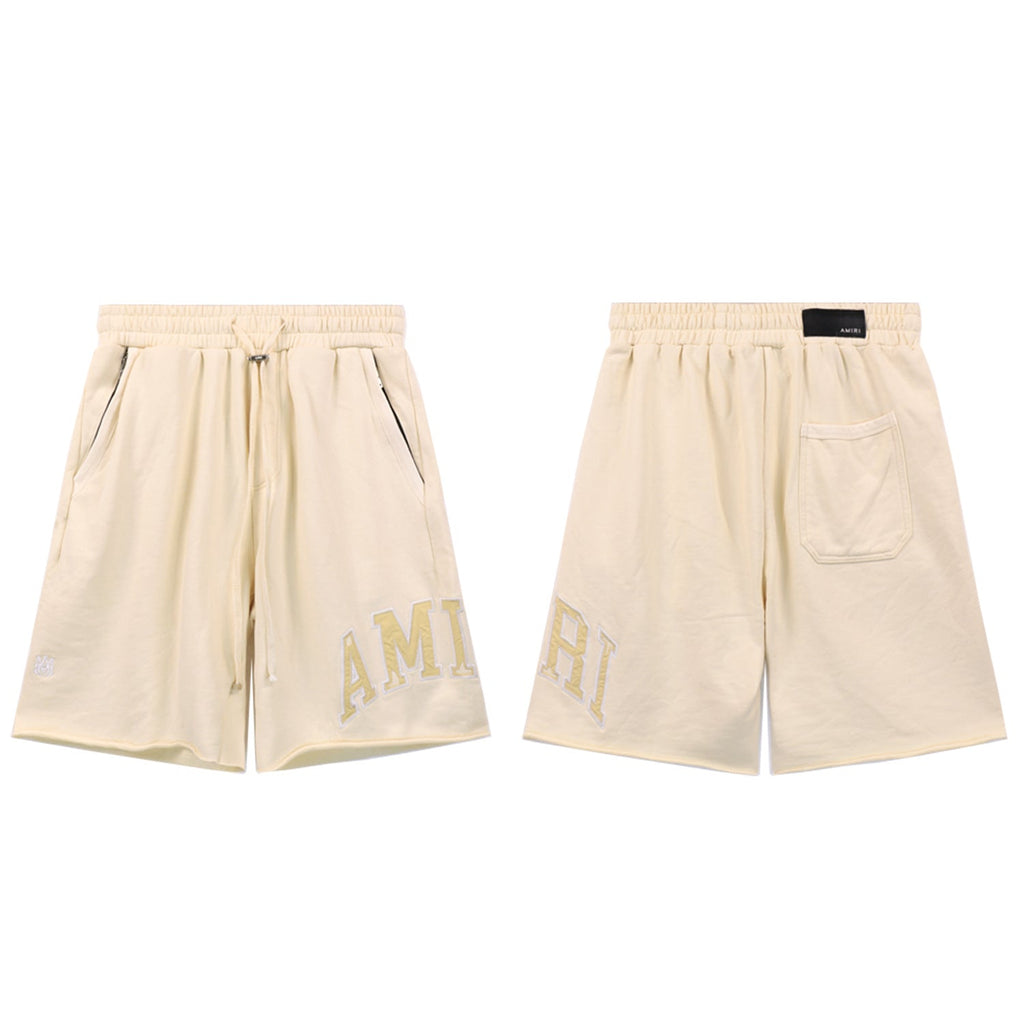 Amiri Gradient Letter Patch Relaxed-Fit Shorts Unisex